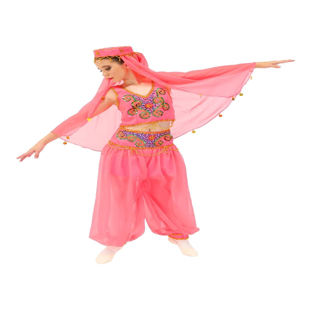 Arabian Nights Genie Dance Costume- Size 7-8 yrs (Second Hand) – Active  Style Dancewear